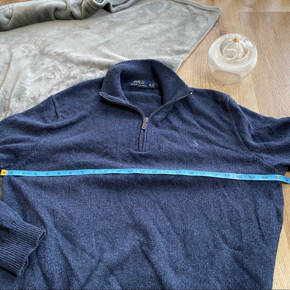 Vintage Polo Ralph Lauren 1/4 Zip Sweater - Picture 12 of 14